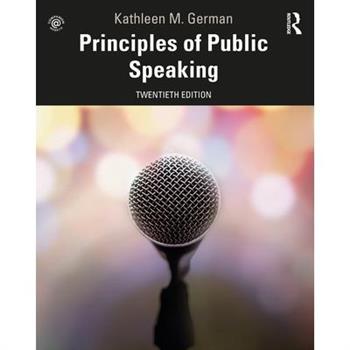 Principles of Public Speaking
