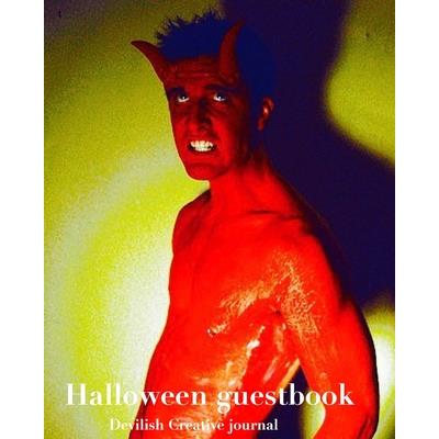 Sexy Devil Mega 464 pages 8x10 Halloween creative journal guest book