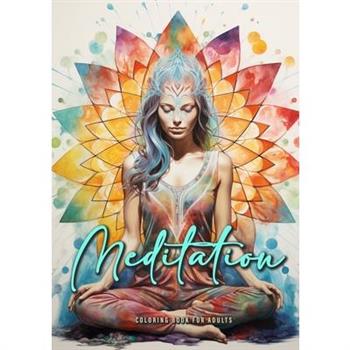 Meditation Coloring Book for Adults