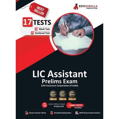 LIC Assistant Prelims Exam 2023 (English Edition) - 8 Mock Tests and 9 Sectional Tests (1100 Solved Objective Questions) with Free Access To Online Tests
