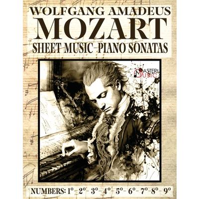 Mozart Wolfang Amadeus - Piano Sonatas - Sheet Music - Volume 1