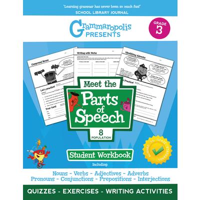 Grammaropolis: The Parts of Speech Workbook Grade 3
