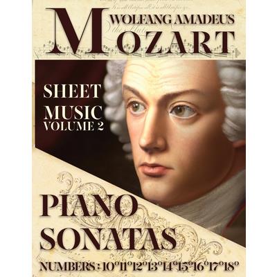 Mozart Wolfang Amadeus - Piano Sonatas - Sheet Music - Volume 2