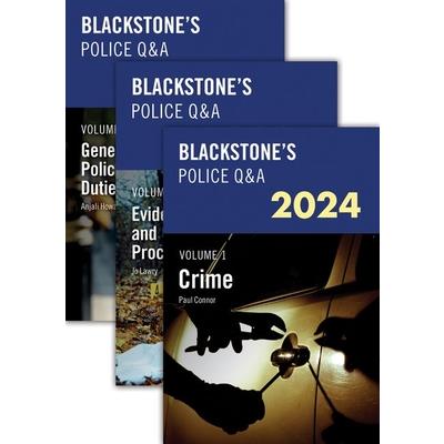 Blackstones Police Q and A 2024 Three Volume Set