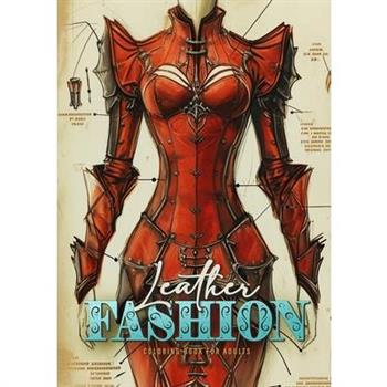 Leather Fashion Coloring Book for Adults