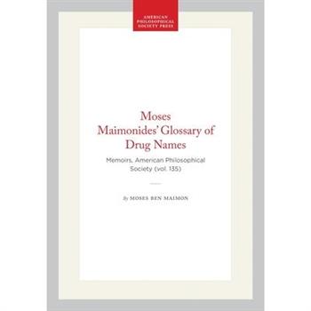 Moses Maimonides' Glossary of Drug Names
