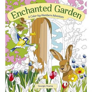Enchanted Garden: A Color-By-Numbers Adventure
