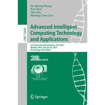 Advanced Intelligent Computing Technology and Applications