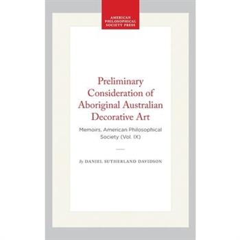Preliminary Consideration of Aboriginal Australian Decorative Art