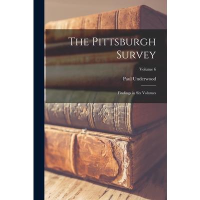 The Pittsburgh Survey; Findings in Six Volumes; Volume 6