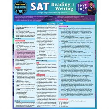 SAT Reading & Writing Test Prep