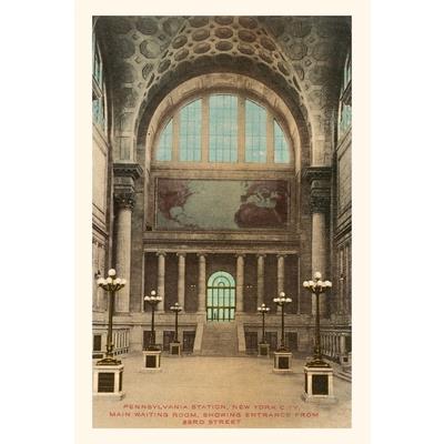 Vintage Journal Pennsylvania Station Waiting Room, New York City