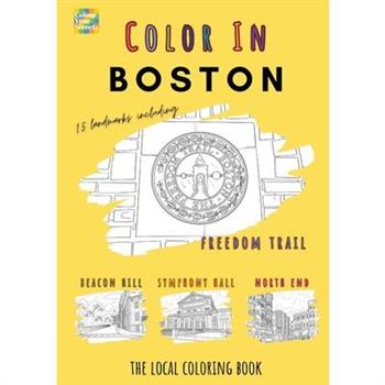 Boston Coloring Book