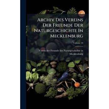 Archiv Des Vereins Der Freunde Der Naturgeschichte In Mecklenburg