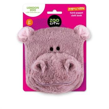 Hand-Puppet Cloth Book Pygmy Hippo