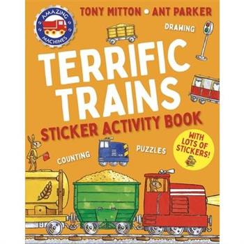Amazing Machines Terrific Trains Sticker Activity Book