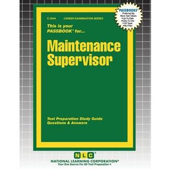Maintenance Supervisor