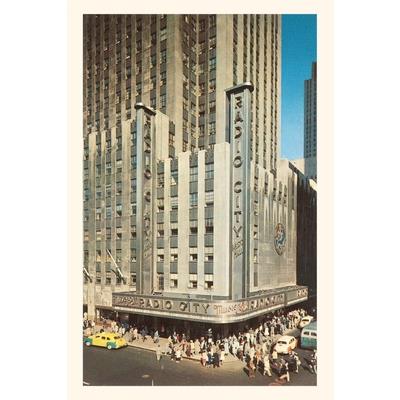 Vintage Journal Radio City Music Hall, New York City, Photo