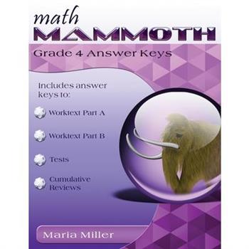 Math Mammoth Grade 4 Answer Keys