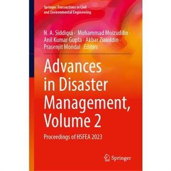 Advances in Disaster Management, Volume 2