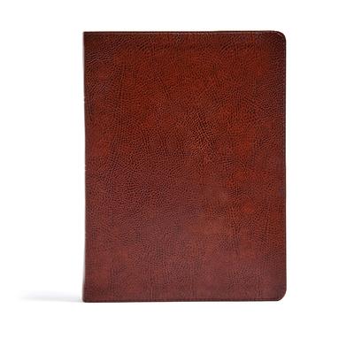 CSB Verse-By-Verse Reference Bible Brown Bonded Leather