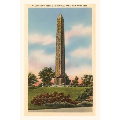 Vintage Journal Cleopatra’s Needle, Central Park, New York City