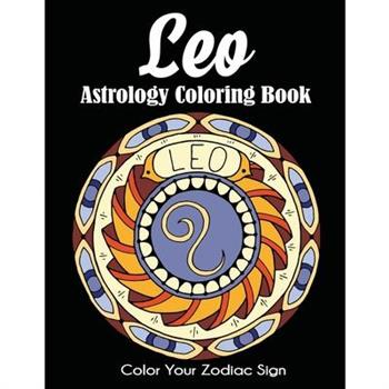 Leo Astrology Coloring Book