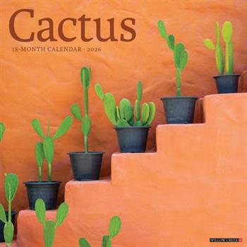 Cactus 2026 12 X 12 Wall Calendar