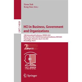 Hci in Business, Government and Organizations