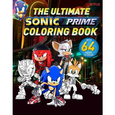 The Ultimate Sonic Prime Coloring Book