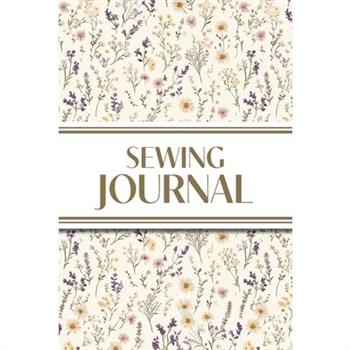Sewing Journal (Wildflowers on Cream Background )