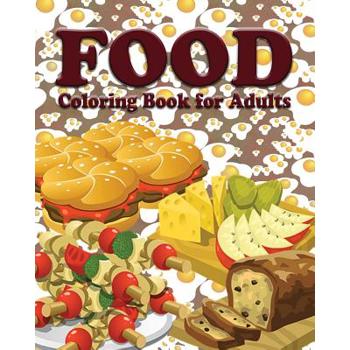 Food Coloring Book for Adults