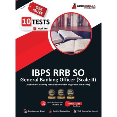 IBPS RRB SO General Banking Officer Scale 2 Exam 2023 (English Edition) - 10 Mock Tests including Hindi and English Language Test (2400 MCQs) with Free Access to Online Tests