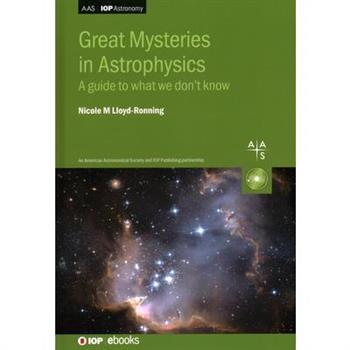 Great Mysteries in Astrophysics