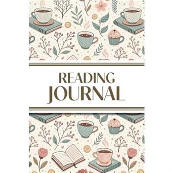 Reading Journal (Hot Chocolate, Books, and Flowers )