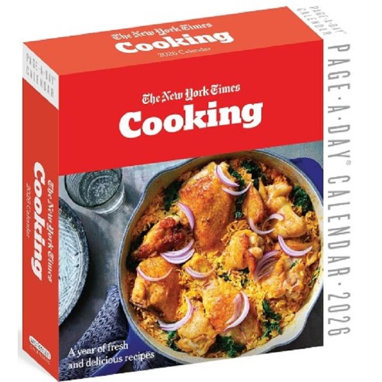 New York Times Cooking Page-A-Day(r) Calendar 2026 New York Times Cooking Page-A-Day(r) Calendar 2026