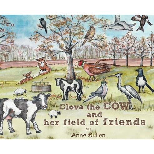 Clova the cow and her field of friends