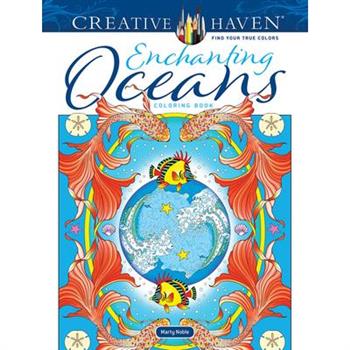 Creative Haven Enchanting Oceans Coloring Book