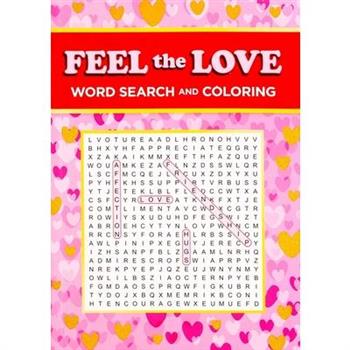 Feel the Love Word Search and Coloring