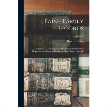 Paine Family Records