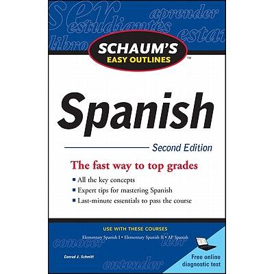 Schaum's Easy Outline of Spanish, Second Edition