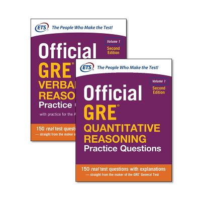 Official Gre Value Combo - Quantitative Reasoning Practice Questions + Verbal Reasoning Pr
