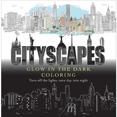 Cityscapes Glow in the Dark Coloring