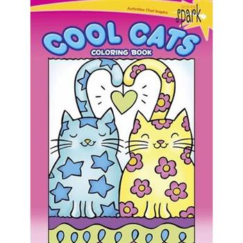 Cool Cats Coloring Book