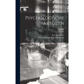 Psychologische Arbeiten; Volume 1