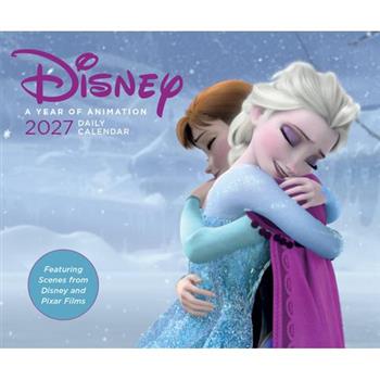 Disney a Year of Animation 2027 Daily Calendar