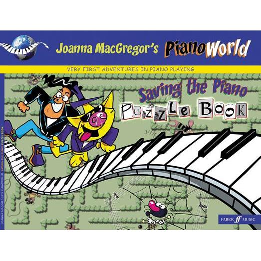 Pianoworld -- Saving the Piano Puzzle Book, Bk 1