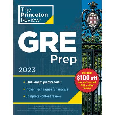 Princeton Review GRE Prep, 2023