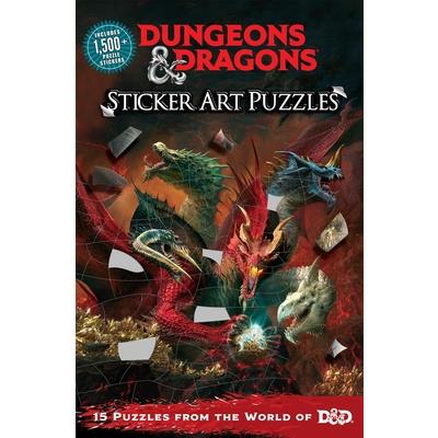 Dungeons & Dragons Sticker Art Puzzles