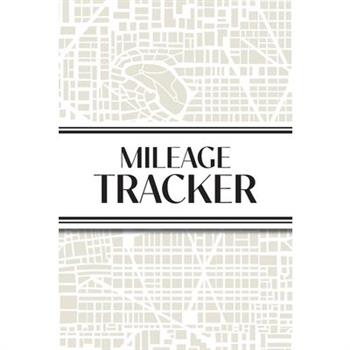 Mileage Tracker (Urban Map Cream)
